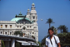 Marty on the French Riviera.