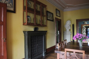 Dining space in Johann Wolfgang Goethe’s home, now the Goethe National Museum.