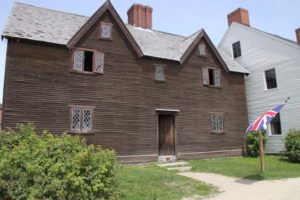 A closer look at the Sherburne House, the oldest at the Strawbery Banke Museum. 