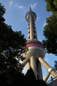 Shanghai’s Oriental Pearl Tower.