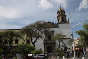 St. Augustine Church, located across from the Teatro Degollado in Guadalajara. 