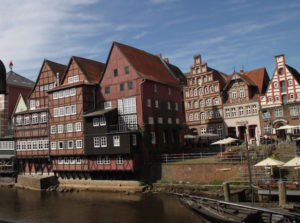 The old port area of Luneburg, which is just outside the area one can see from the water tower — but it photographs so well it cannot be left out here!