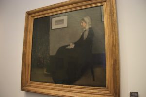 “Whistler’s Mother,” on loan from its French owner, the Musee d’Orsay in Paris.