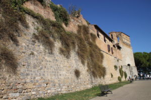 San Gimignano’s 13th century walls.