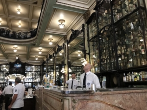 Interior of the elegant 126-year-old Confeitaria Colombo.