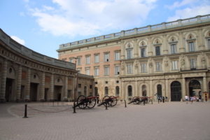The Royal Palace, not far from Stortorget in Stockholm’s Old Town.